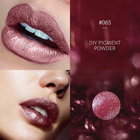 Polvo para brillo de labios, pigmento esmaltado en 8 colores, para maquillaje cosmético ► Foto 1/6