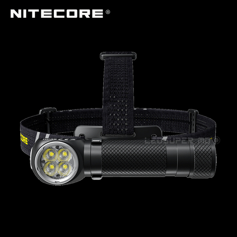 2700 lúmenes Nitecore HC35 4 x CREE XP-G3 S3 LEDs de la próxima generación de 21700 L-en forma de faro con batería de 4000mAh ► Foto 1/6