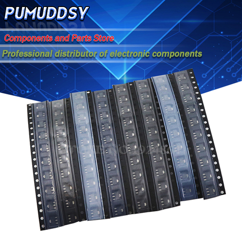 SOT-89 SMD transistor KIT surtido Total 8 valores X10pcs = 80pcs contiene 78L05 78L06 78L08 78L09 78L10 78L12 78L15 79L05 ► Foto 1/2