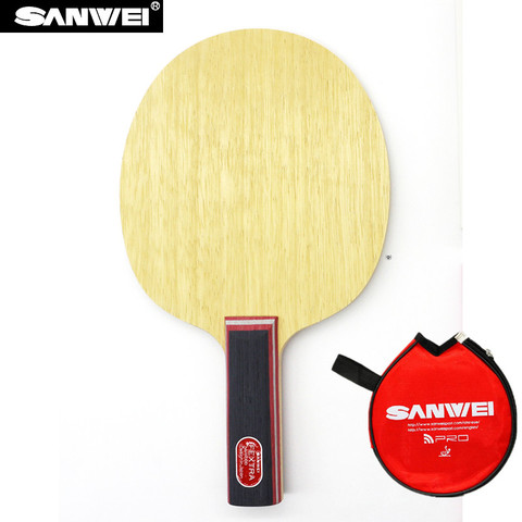 Sanwei FEXTRA 7 (Nordic VII) Hoja de tenis de mesa (madera de 7 capas, Japan Tech, estructura STIGA Clipper CL) raqueta Ping Pong Bat ► Foto 1/6