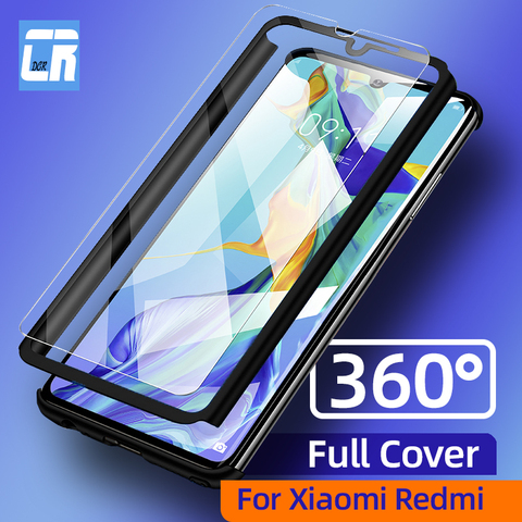 360 Degree Full Protection Shockproof Hard Case for Xiaomi 8 6X Redmi 5 Plus 6 6A 6 Pro Note 5A Prime S2 Cover Cases Shell Coque ► Foto 1/6