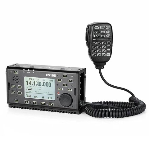 XIEGU X5105 Ultra-Luz Portátil transceptor HF 0,5-30MHz, 50-54MHz 5W 3800mAh si la producción de todas las bandas que SSB CW FM RTTY PSK ► Foto 1/6