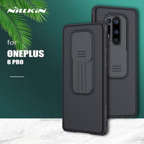 Funda Nillkin CamShield para Oneplus 8 Pro, funda delgada para cámara deslizante, protección de PC, funda trasera para Oneplus 8 Pro, funda protectora para lente ► Foto 1/6