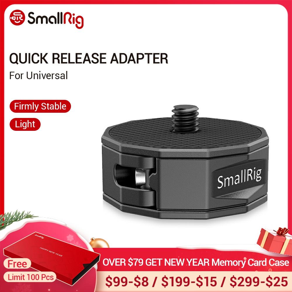 SmallRig-Adaptador de liberación rápida Universal para acoplar Mini trípode/monopié a estabilizador de cardán para grúa Zhiyun/DJI Roin/Moza 2714 ► Foto 1/6