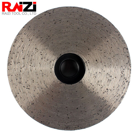 Raizi-Muela de Diamante de 4 pulgadas/100mm para granito, mármol C M F, Unión de Metal, disco de pulido de rueda de taza continua abrasiva ► Foto 1/6