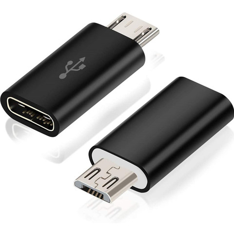 Convertidor de adaptador de carga Mini tipo C a Micro USB, para Samsung, Xiaomi, Huawei, Usbc a Micro USB V8, Otg, Conector de cargador de sincronización ► Foto 1/6