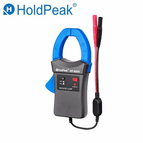 HoldPeak-Adaptador de abrazadera de HP-605A, 600A, corriente de CA/CC, LED, 45mm, calibre de mandíbula, HoldPeak, multímetro de abrazadera Digital para multímetro ► Foto 1/6