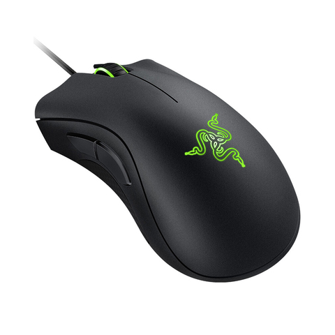 Ratón Original Razer DeathAdder, juegos por cable esenciales, 6400DPI, ergonómico, Sensor óptico de Grado Profesional, ratón Razer ergonómico ► Foto 1/6