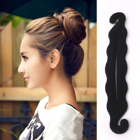 Herramientas de trenzado de varios estilos para el cabello para mujer, accesorios para el cabello de Donut mágico, horquillas de disco, pasadores ► Foto 1/6