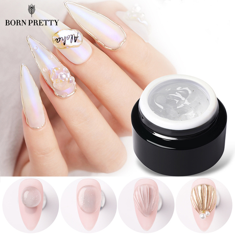 BORN-esmalte de Gel suave y sólido para uñas, esmalte de Gel para uñas, bonito, 5ml ► Foto 1/6