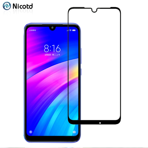 Funda completa templada de cristal para Redmi 8, Protector de pantalla para Redmi 7 6 5 4, Redmi 8A 7A 6A 5A 4A ► Foto 1/6