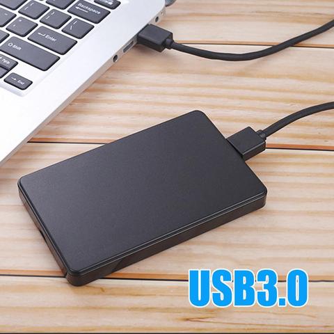 Carcasa de disco duro portátil externo SATA de 2,5 pulgadas, carcasa de HDD de alta velocidad, USB 3,0, 5Gbps, 2,5 pulgadas ► Foto 1/6