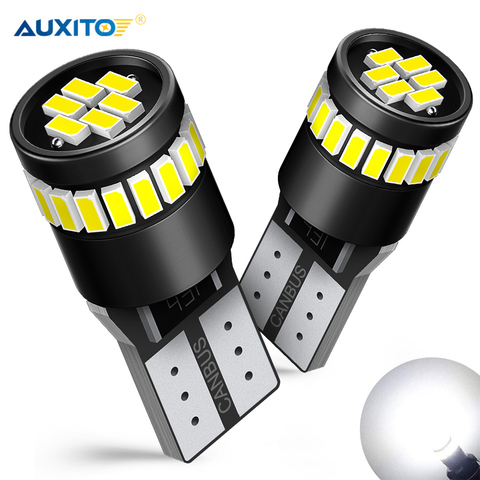 AUXITO 2x W5W T10 LED Canbus No Error 194 de 168 de la posición de estacionamiento luz para Kia Rio Sportage 2 3 4 Optima K2 Cerato alma Ceed ► Foto 1/6