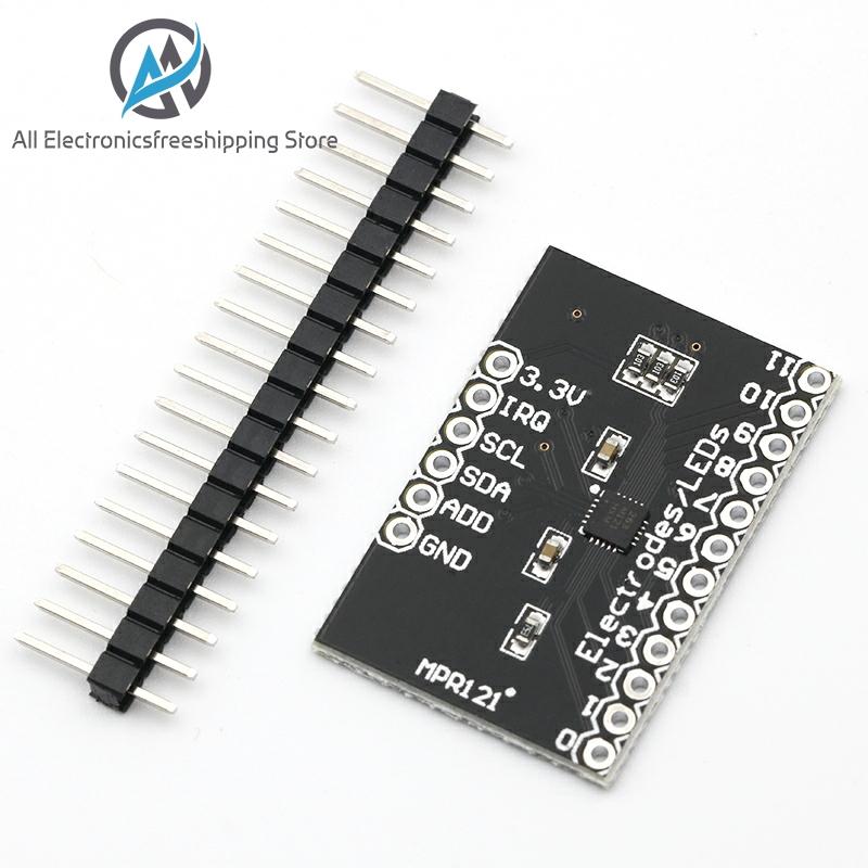 Módulo controlador de Sensor táctil capacitivo MPR121 Breakout V12, placa de desarrollo de teclado I2C para Arduino ► Foto 1/5