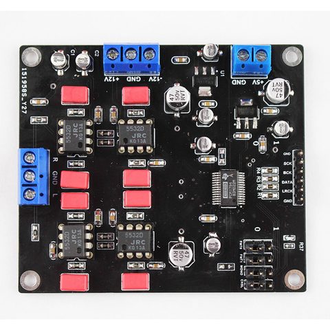 Decodificador de Audio HiFi PCM1794A PCM1794 PCM1794 1794 DAC, placa ensamblada de 24 bits, 192kHz/DAC, módulo de decodificación 24Bit 192k H018 ► Foto 1/4