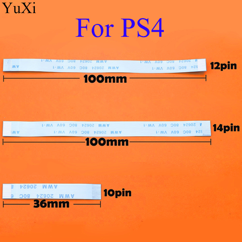 YuXi-Cinta de conmutación eléctrica de 10 pines, 12 Pines, 14 pines, herramienta de Cable flexible para mando Dualshock 4 PS4, 36mm, 100mm ► Foto 1/4