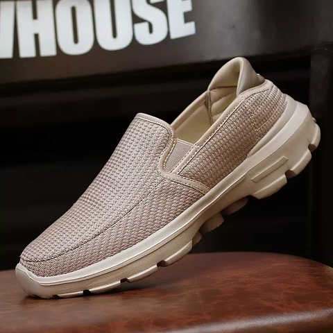 2022 nuevos zapatos de primavera de los hombres Slip-on mocasines zapatos planos zapatos de los hombres transpirables zapatos casuales de los hombres antideslizante de gran tamaño 37-45 Chaussure Homme ► Foto 1/6