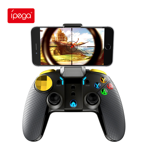 Ipega-mando inalámbrico PG9118 con Bluetooth, mando para teléfono, pubg, controlador de disparo, Android, PC, Windows, ps4 ► Foto 1/6