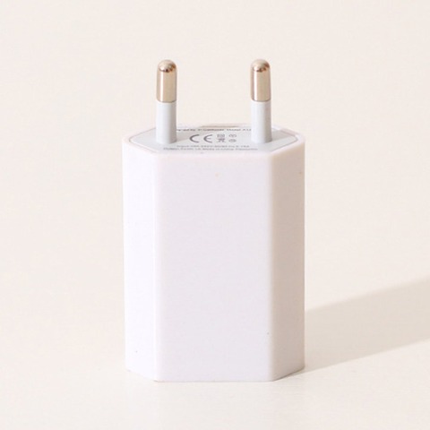 Cargador de pared USB adaptador de cargador 5V 1A solo puerto USB cargador rápido cubo para iPhone 7/6 S/6 S Plus/6 Plus ► Foto 1/6