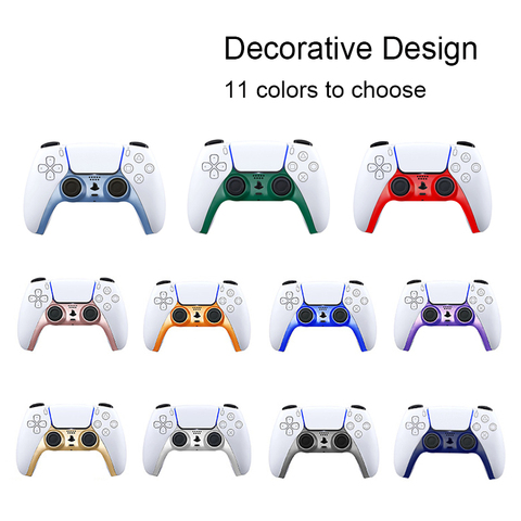 Tira decorativa para MANGO de PS5, 11 colores, 6 en 1, cubierta para mando de juego Playstation 5 ► Foto 1/6