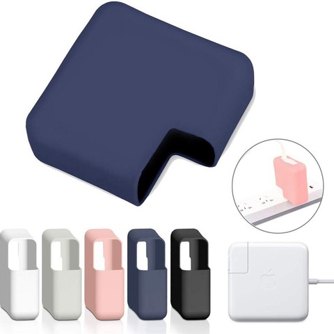 Funda protectora ultradelgada de silicona para cargador para MacBook Air Pro, barra táctil de 13, 15 y 16 pulgadas, A2289, A2179, A2338, A2159, A1932 ► Foto 1/6