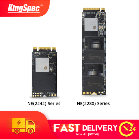 KingSpec M2 ssd 256GB M2 2280 NVMe pcie M2 2242 SSD 512GB 1TB nvme disco duro interno para ordenador portátil de sobremesa para juegos ► Foto 1/6