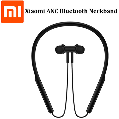 Auriculares Bluetooth con banda para el cuello Xiaomi ANC, triples controladores híbridos digitales LDAC, ropa cómoda hasta 20h reproducción de música ► Foto 1/6