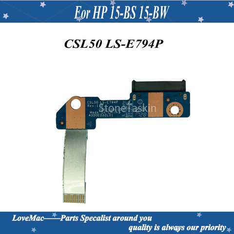 Placa de conector CSL50 LS-E794P NBX00026G00 Original para unidad de disco óptico portátil HP 15-BS 15-BW, con Cable 100% probado ► Foto 1/2