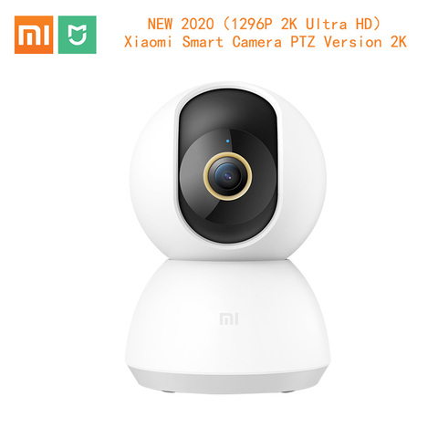 Xiaomi-cámara IP inteligente Mijia original, 2K, vídeo de ángulo de 360, CCTV, WiFi, visión nocturna, cámara web inalámbrica, cámara de seguridad con Monitor para bebés ► Foto 1/6