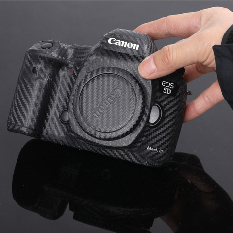 Película de Cuerpo de Cámara antiarañazos para Canon EOS 5D MarkIII IV 5D4 5D3 6D M6II 80D 90D 6D2 77D 800D, pegatina protectora, abrigo ► Foto 1/6