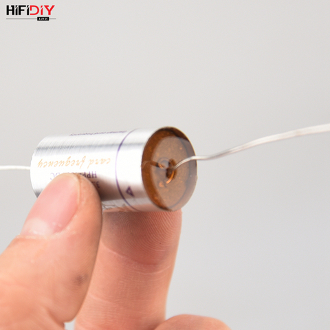 HIFIDIY-condensador MKP de plata en vivo, divisor de frecuencia no polar, 8,2 uf, 10uf, 12uf, 15uf, 18uf22uf33uf47uf ► Foto 1/6