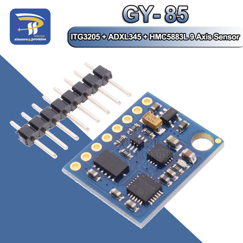 GY-85 módulos de Sensor BMP085 3V-5V Módulo de Sensor de 9 ejes (ITG3205 + ADXL345 + HMC5883L) ,6DOF 9DOF IMU Sensor ► Foto 1/6
