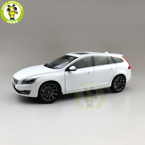 Coche de juguete para niños y niñas, modelo de coche fundido a presión V60 Station wagon, 1/18 ► Foto 1/6