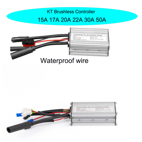 Controlador de Motor de buje sin escobillas para Bicicleta, rueda eléctrica para Bicicleta, 15A, 17A, 20A, 22A, 30A ► Foto 1/6