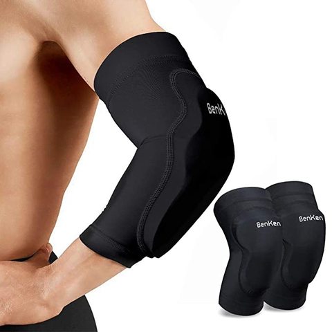 BenKen-Codera ajustable para Tendonitis y artritis, coderas de compresión para tenis, coderas y golfistas, dolor ► Foto 1/6