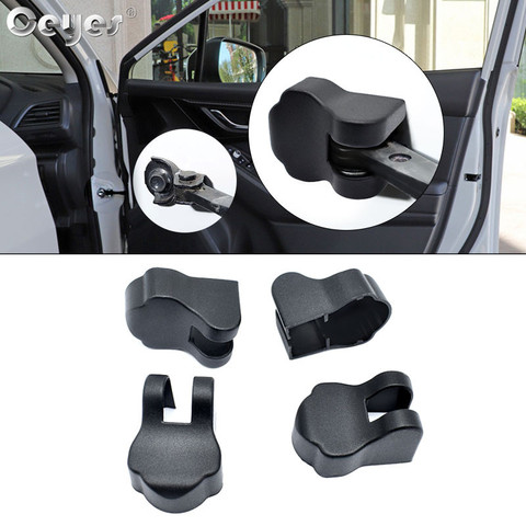 Cubierta limitadora de tope para cerradura de puerta, pegatinas para Subaru Impreza Forester Legacy Outback XV STI Clip Buckl, accesorios de coche ► Foto 1/6