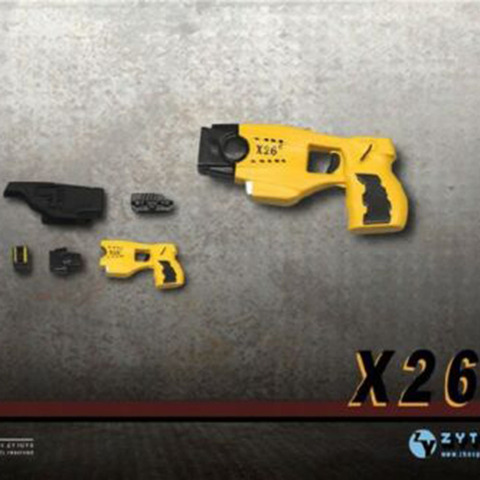 ZYTOYS-figura de soldado de pistola Taser X26 escala 1/6, juguete ZY2009E, modelo compatible con muñeca de acción de 12 