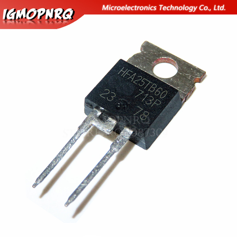 10 Uds. HFA25TB60 TO220 25TB60 TO-220 ► Foto 1/1