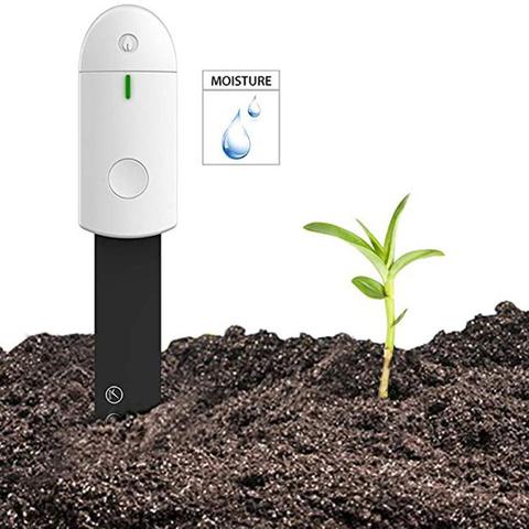 Detector Digital de flores y plantas, medidor de humedad y nutrientes del suelo, herramienta de jardín con botón incorporado, batería fácil de usar, 1 ud. ► Foto 1/6