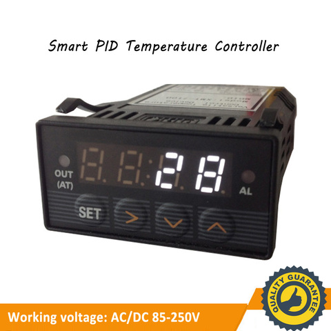 Controlador de temperatura inteligente PID XMT7100, termostato con pantalla Digital, 48x24mm, uso Industrial, 1300C ► Foto 1/5