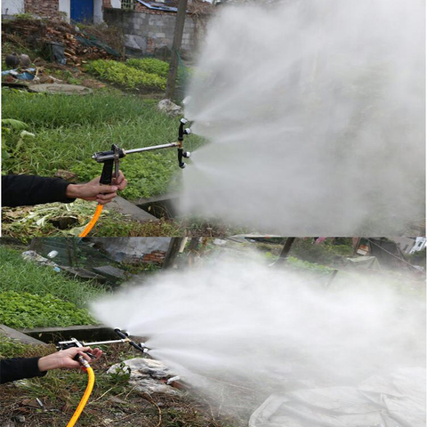 Pistola de pulverización de pesticidas agrícolas, pesticida para árboles frutales, pistola de pulverización de niebla fina para agricultura ► Foto 1/6