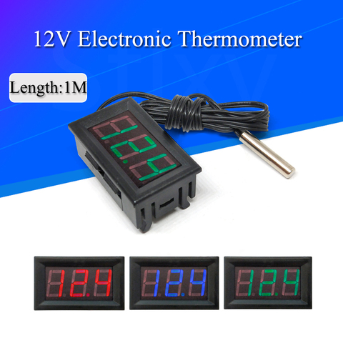 Módulo de Sensor de temperatura de 0,56 pulgadas, Detector con sensores, sonda DC 5-12V, 0,56 