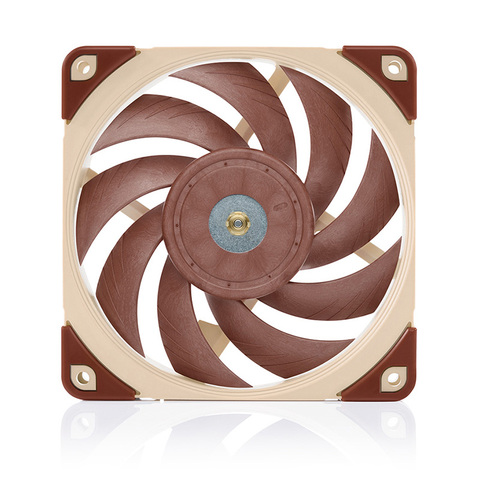 Noctua-ventilador de refrigeración NF-A12x25 FLX, 120mm, 12v/5v, 3 pines/4 pines, PWM, silencioso, disipador de calor, ventilador de radiador, reemplazo ► Foto 1/4