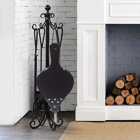 Soplador de madera negro antiguo, fuelle grande para chimenea, novedad de 2022 ► Foto 1/6