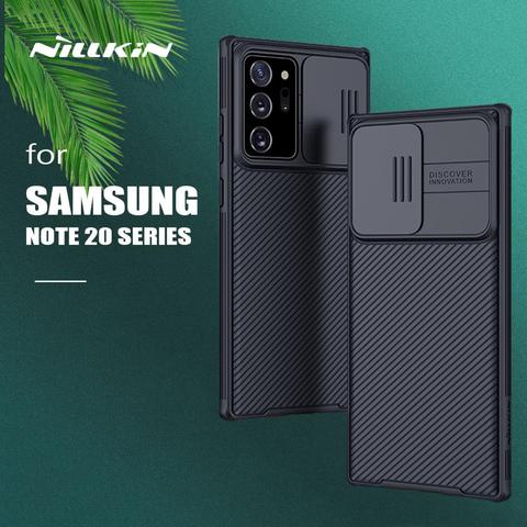 Para Samsung Galaxy Nota 20 Ultra caso Nillkin CamShield diapositiva Cámara Frosted Shield para Samsung Nota 20 S21 Ultra S20 más FE 5G ► Foto 1/6