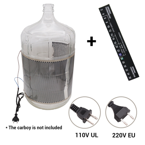 Calentador de envoltura de fermentación eléctrica Homebrew de 40 vatios con enchufe de 110v (UL) y 220V (UE) ► Foto 1/5