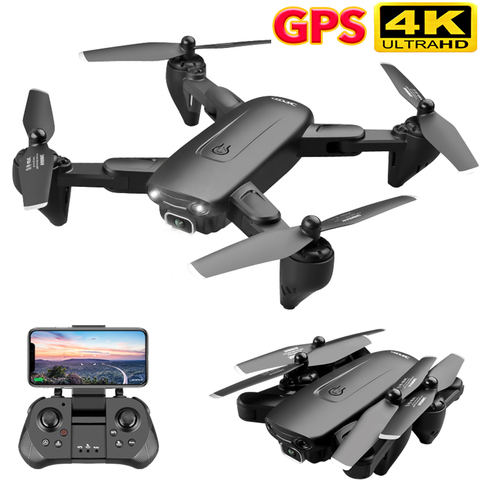 Dron profesional plegable con GPS y cámara 4K, cuadricóptero con cámara HD FPV, 5G, WiFi, flujo óptico ► Foto 1/6