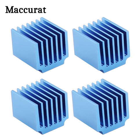 5 unids/lote 3D piezas de la impresora A4988 DRV8825 LV8729 TMC2100 TMC2208 paso a paso módulo controlador de Motor disipadores de calor bloque de enfriamiento de disipador de calor ► Foto 1/6