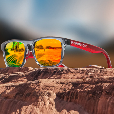 HGE-H-gafas de sol polarizadas de estilo deportivo para hombre, lentes de sol con protección UV de alta calidad, 100%, KE79 ► Foto 1/6