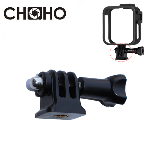 Adaptador de trípode para Gopro Max, accesorios de plástico para Gopro Hero 7, 6, 8, SJCAM, Xiaomi YI, 1/4